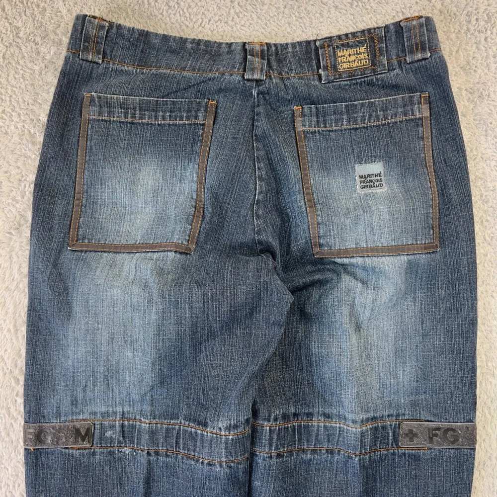 Vintage Marithe Francois Girbaud Baggy Shuttle Tape Jeans Men 36x29 Y2K Wide Leg